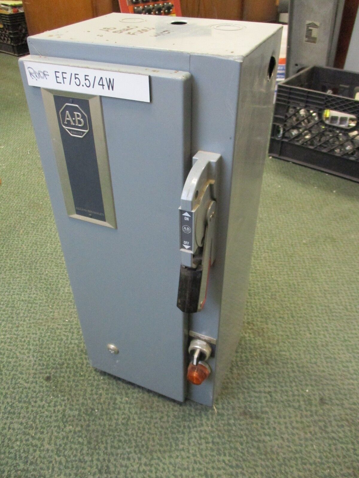 Allen-Bradley Fusible Combination 509-AOD Size 0 120V Coil Used