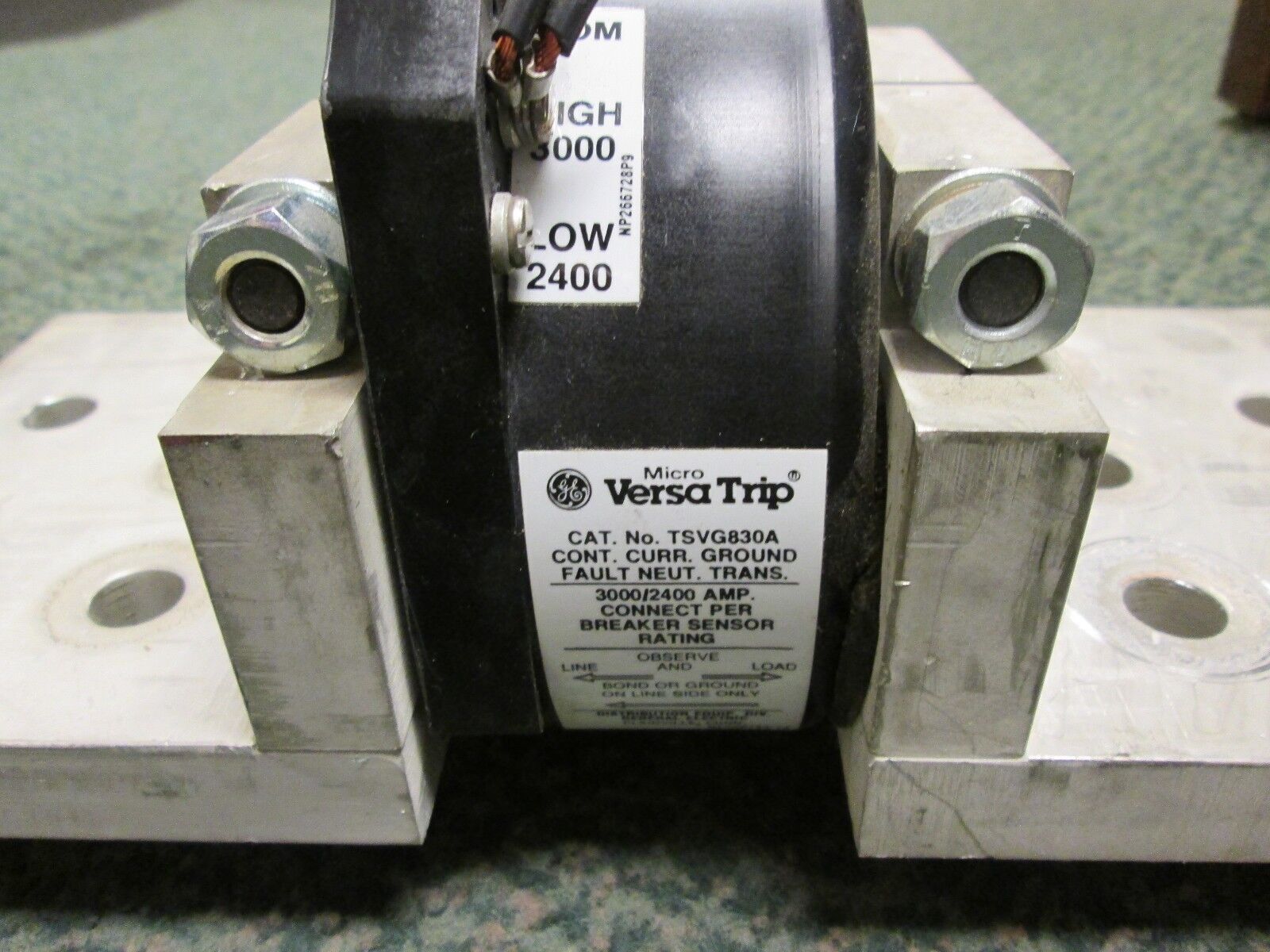 GE Micro Versa Trip TSVG830A 3000/2400A Used
