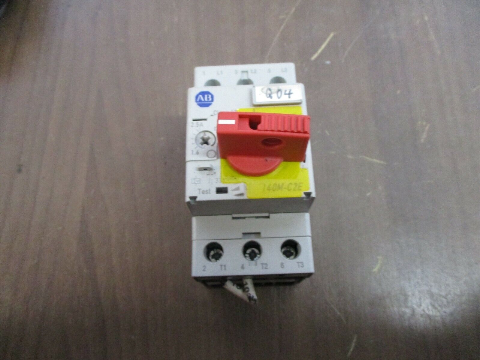 Allen-Bradley Manual Starter 140M-C2E-B25 Range: 1.6-2.5A Used