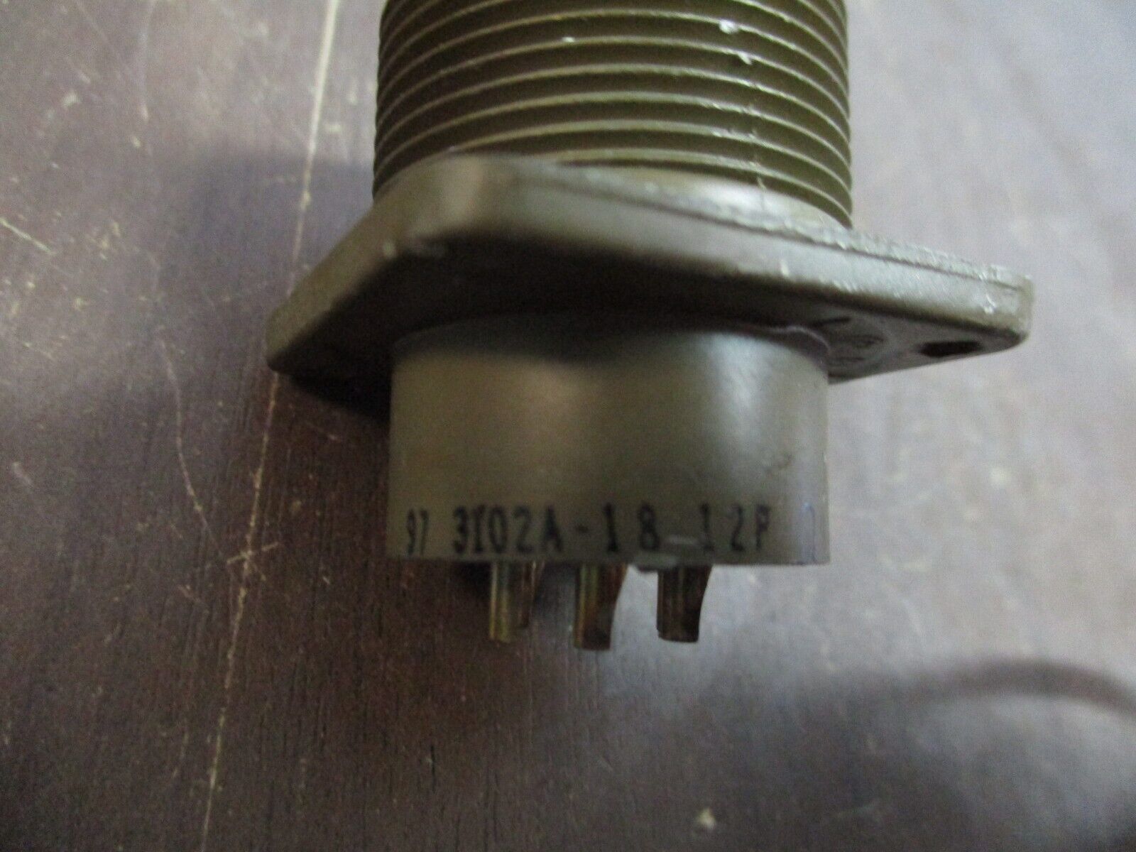 Amphenol Plug 97-3102A18-12P 6-Pin *Lot of 2* Used