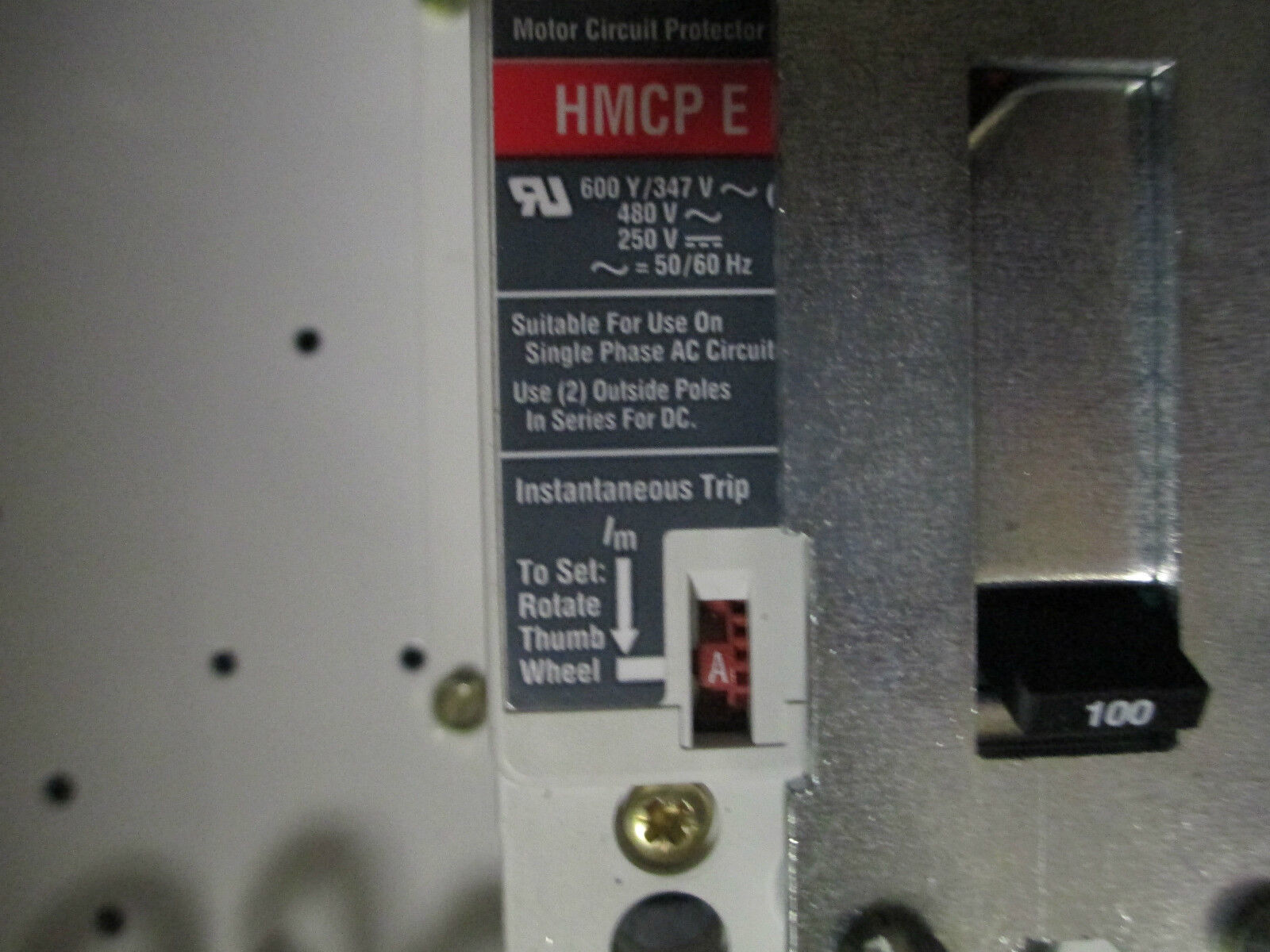 Cutler-Hammer Combination ECN2431CJG, Size 3 Non-Fusible 100A, New Surplus