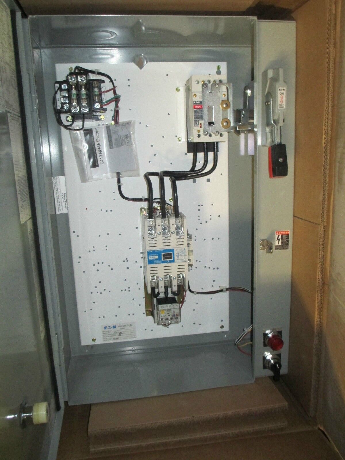 Cutler-Hammer Combination ECN2431CJG, Size 3 Non-Fusible 100A, New Surplus