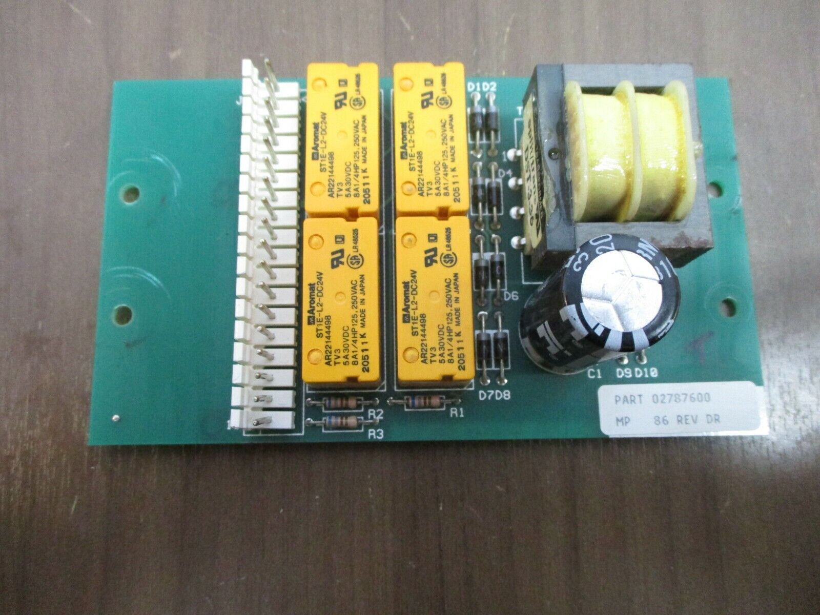 Graham Relay Board Assembly 02787600 Rev. DR Used