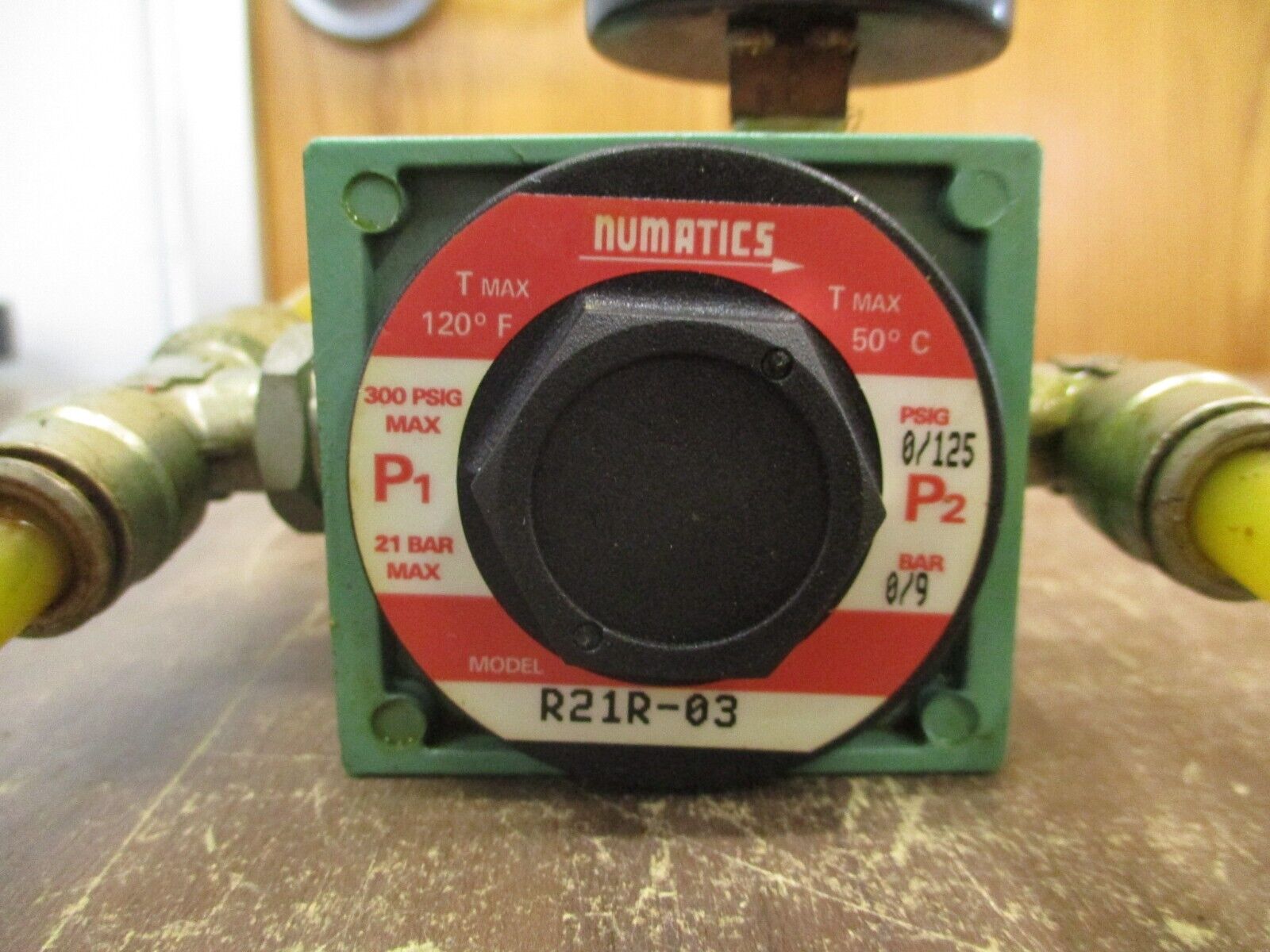 Numatics Regulator R21R-03 Range: 0-160PSI Used