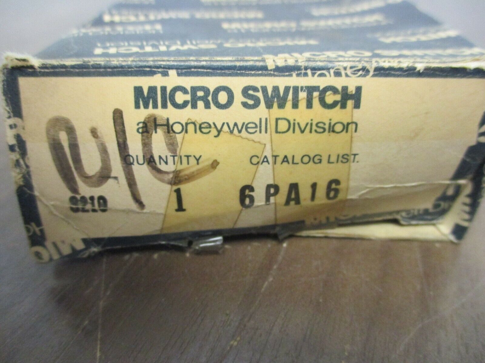 Honeywell Micro Switch Limit Switch Actuator 6PA16 New Surplus
