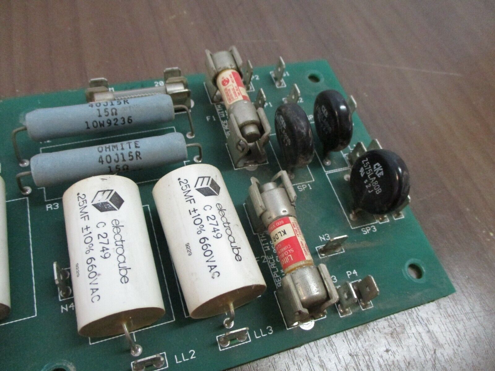 Graham Control Board 02774801 Rev. D w/ (2) 4A Fuses Used