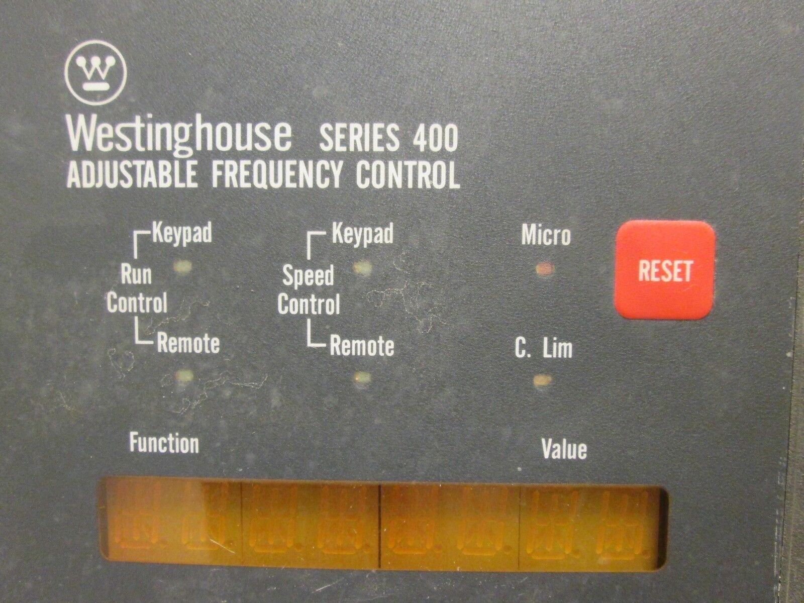 Westinghouse Series 400 Adjustable Frequency Control 3D17415G01 Used