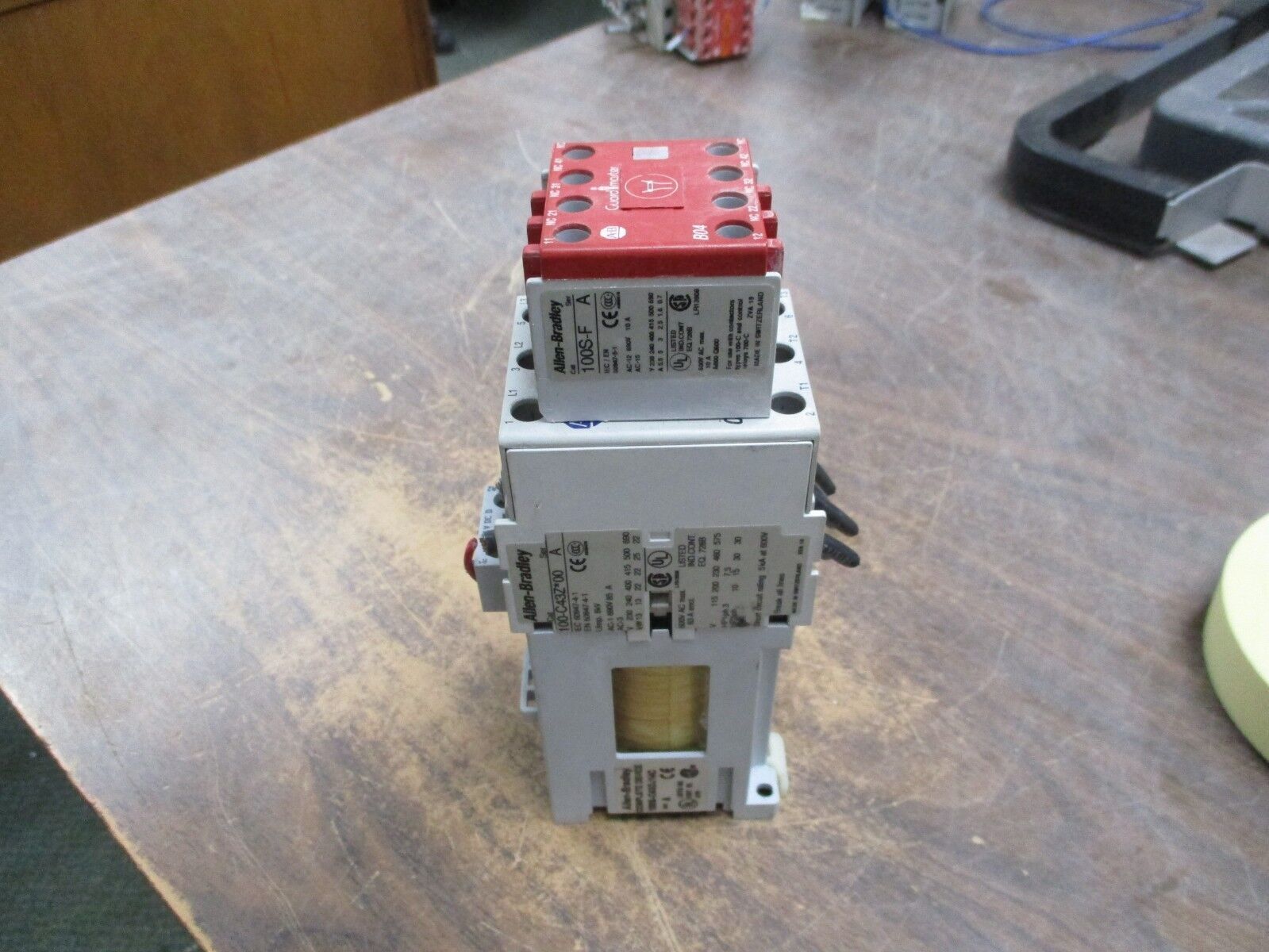 Allen-Bradley Safety Contactor 100S-C43DJ14C 24VDC Coil 63A 600V Used