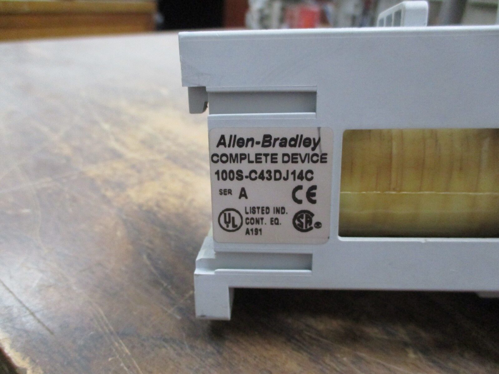 Allen-Bradley Safety Contactor 100S-C43DJ14C 24VDC Coil 63A 600V Used