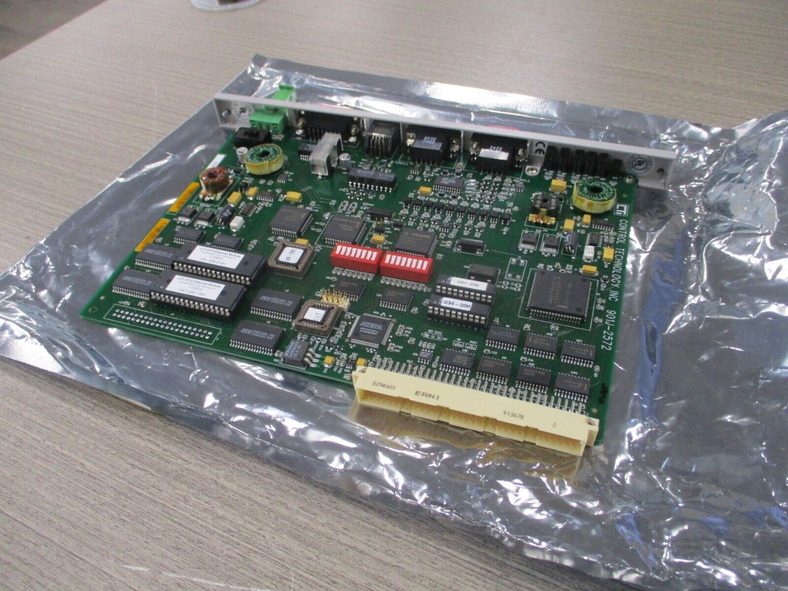 Control Technology Ethernet TCP/IP Module 901J-2572 *No Box* New Surplus