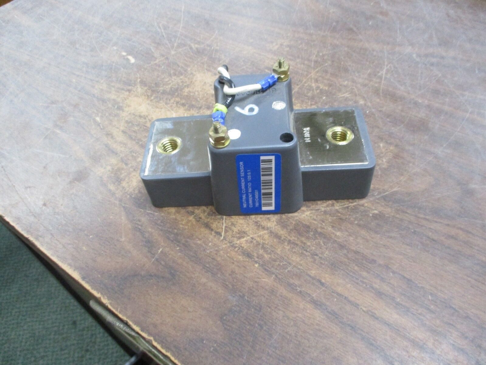 Cutler-Hammer Neutral Current Sensor 7801C40G01 Ratio 125:0.1A Used