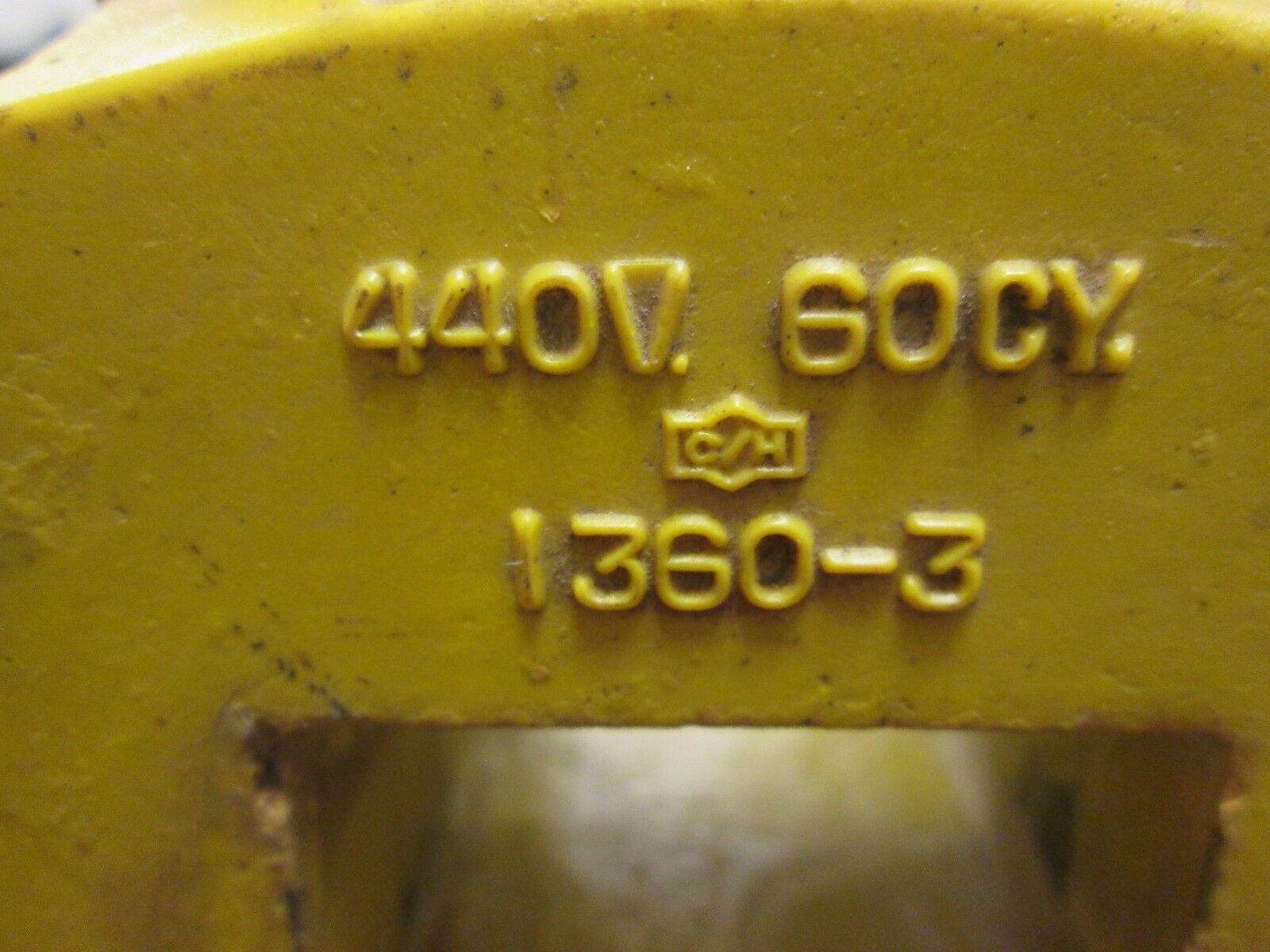 Cutler-Hammer Magnetic Coil 1390-3 440V @ 60Hz Used