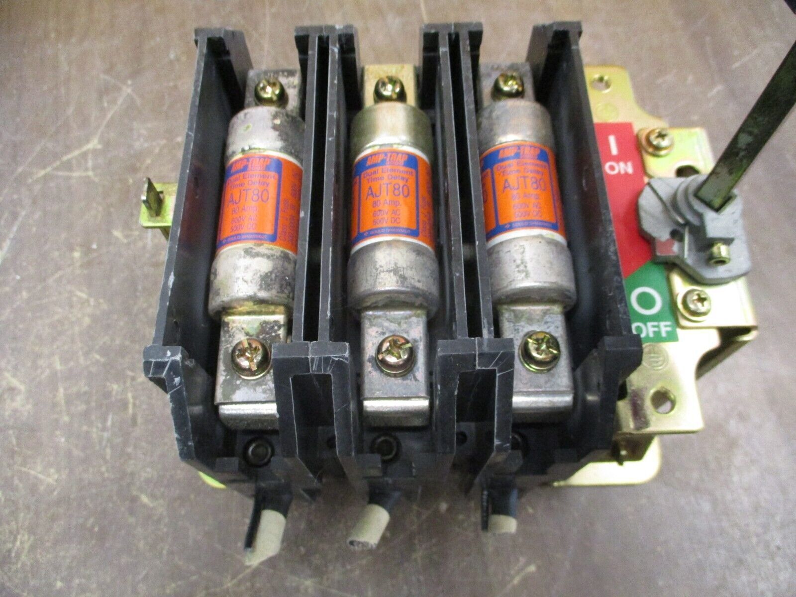 Allen-Bradley Fusible Disconnect Switch 194R-NJ100P3 Ser. B 100A 600V 3Ph Used