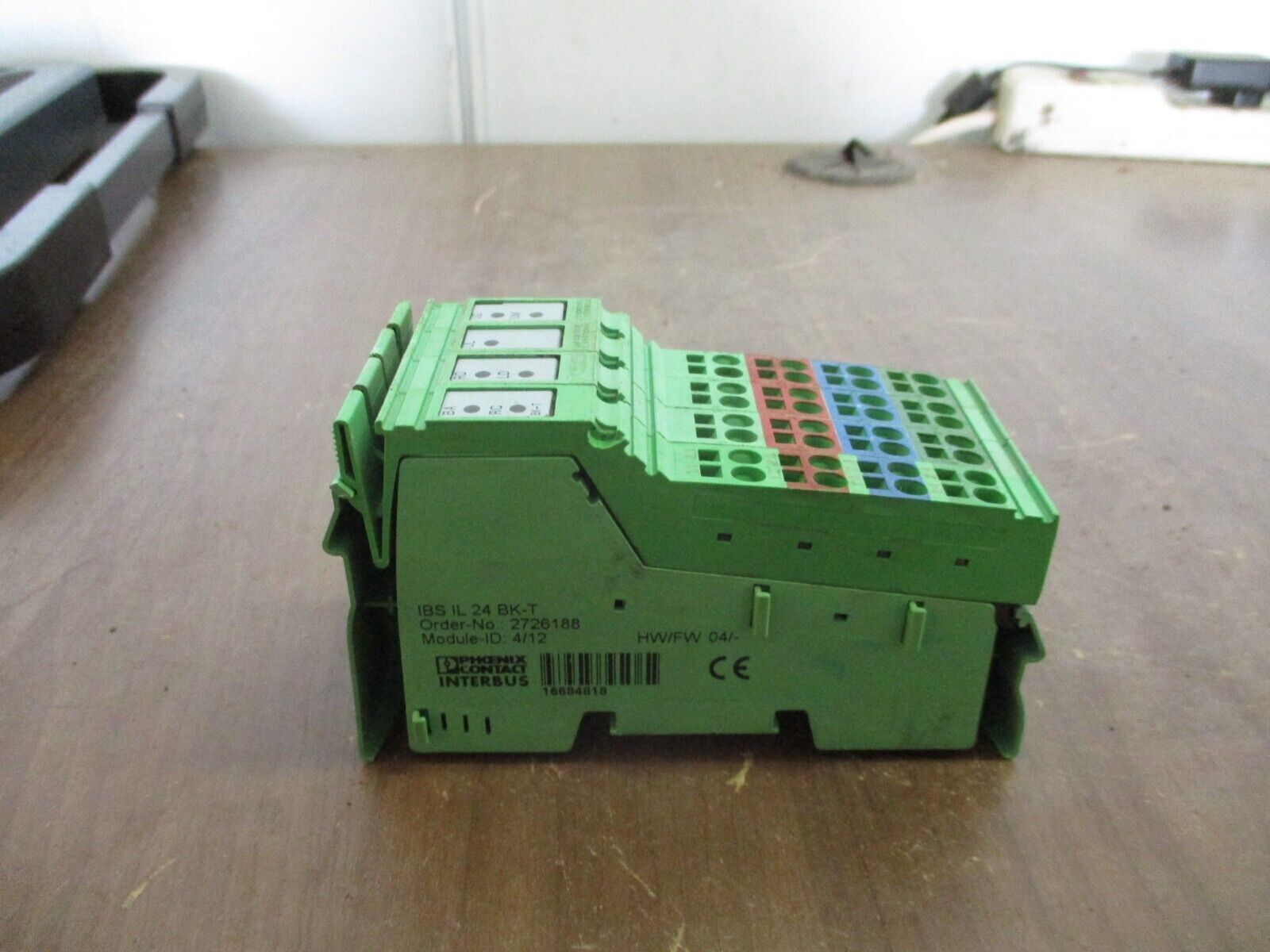 Phoenix Contact IBS IL24 BK-T Interbus Coupler 2726188 HW: 04 Used