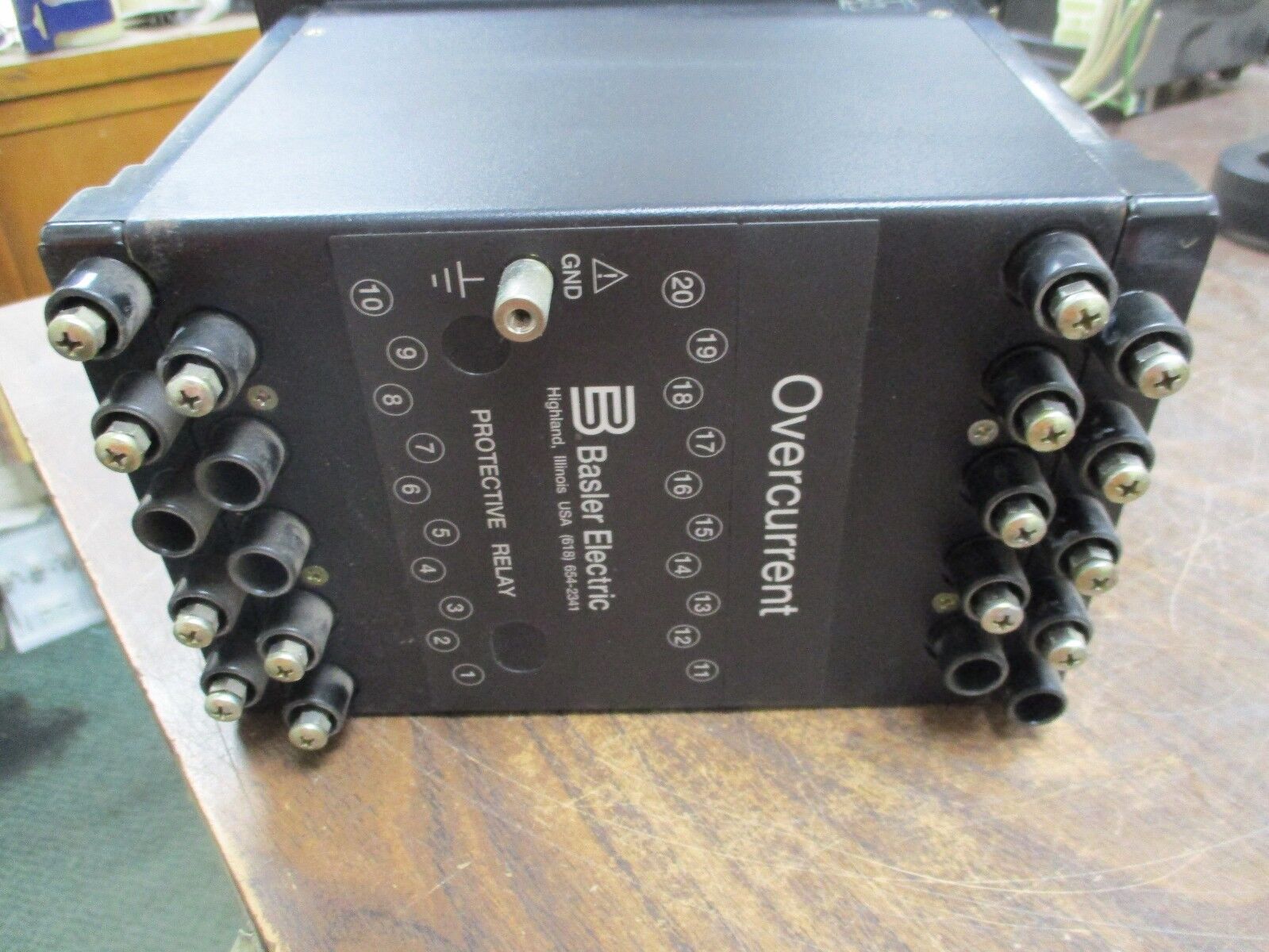 Basler Electric BE-51 Overcurrent Relay H3E Z1S N1N1F Used