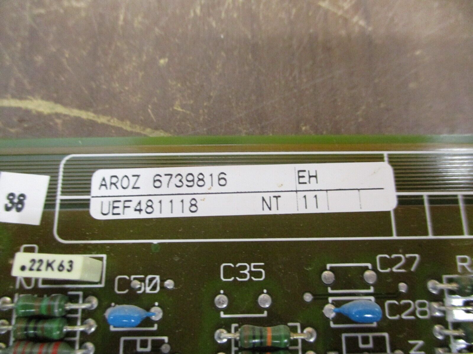 Merlin Gerin AROZ PCB 6739816 Used