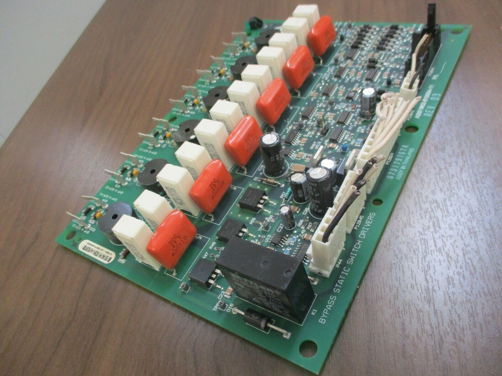 Liebert Bypass Static Switch Driver Board 02-810004-11 Rev. 03 Used