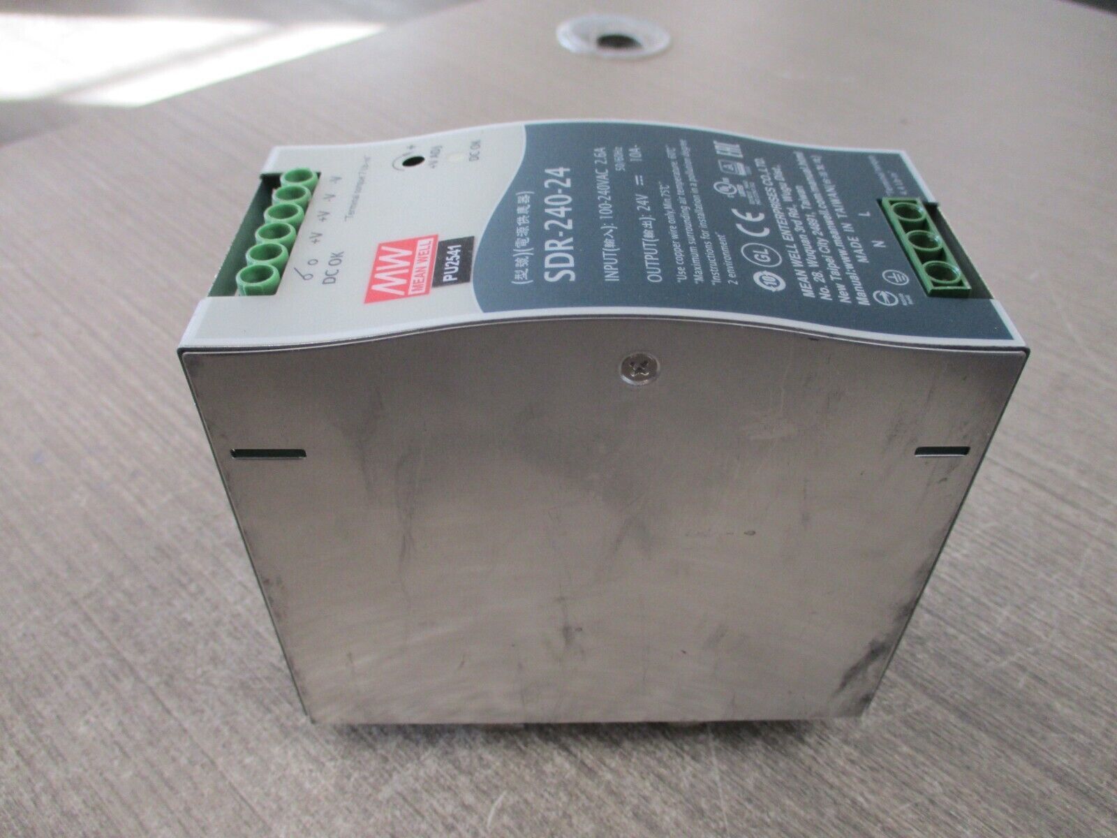 Mean Well Power Supply SDR-240-24 Used