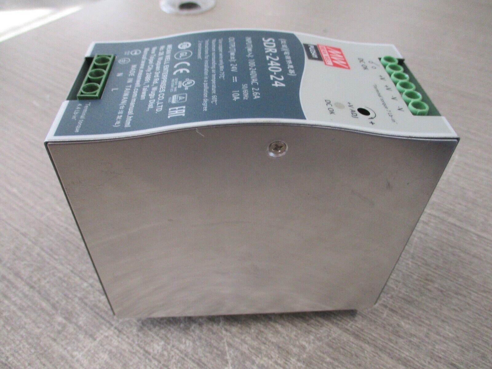Mean Well Power Supply SDR-240-24 Used