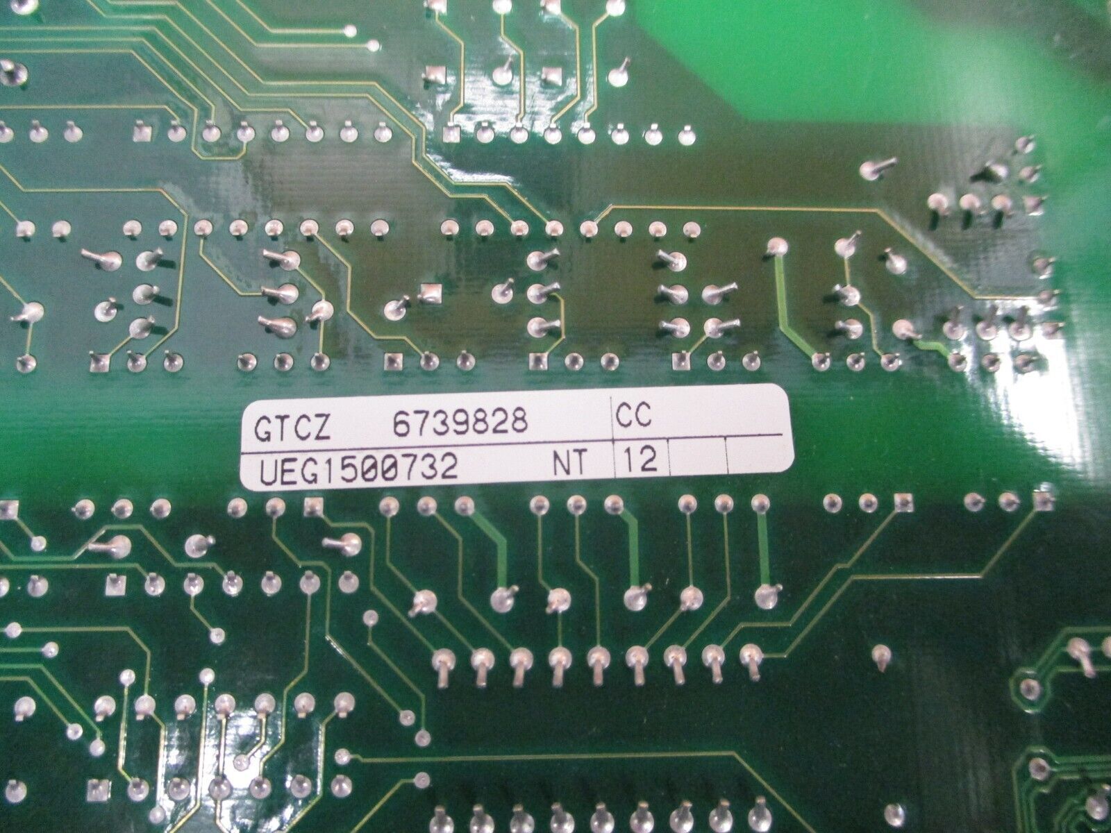 Merlin Gerin GTCZ PCB 6739828 Used