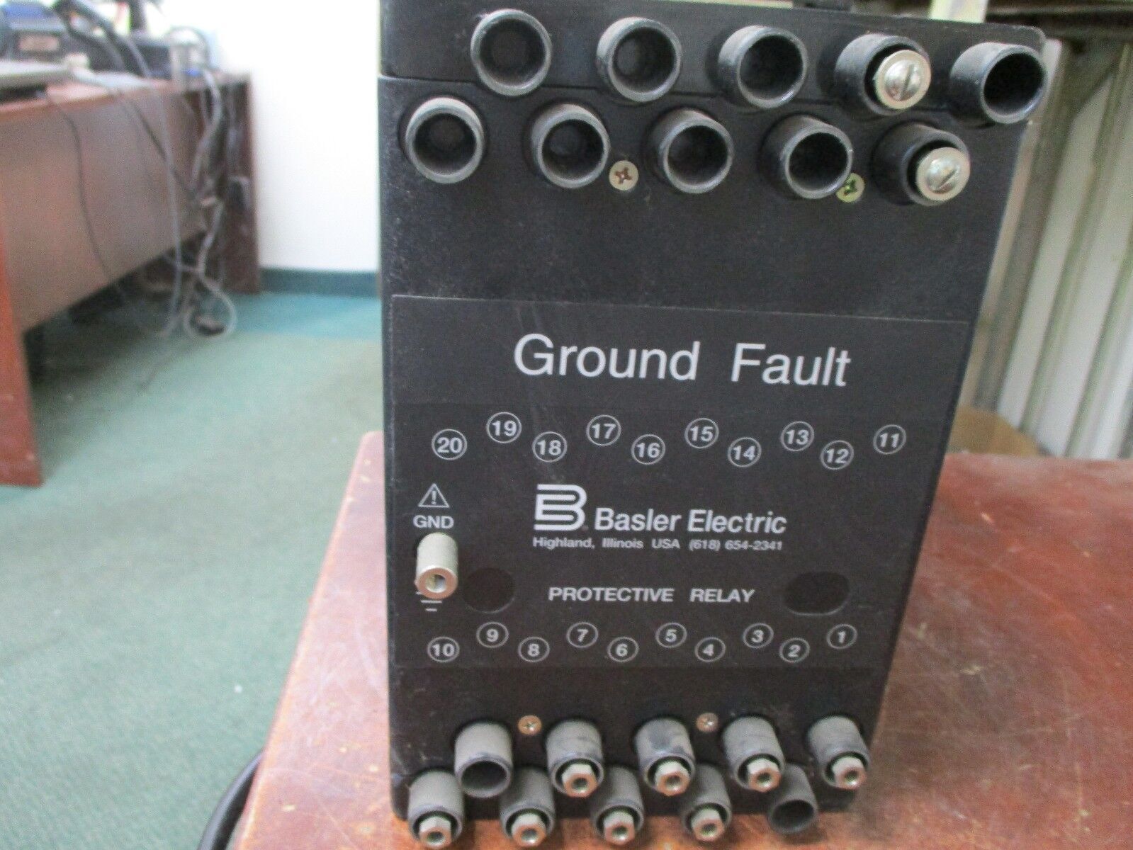 Basler Electronic BE1-59N Ground Fault Relay BE159N A6EE1YC0N1F Used