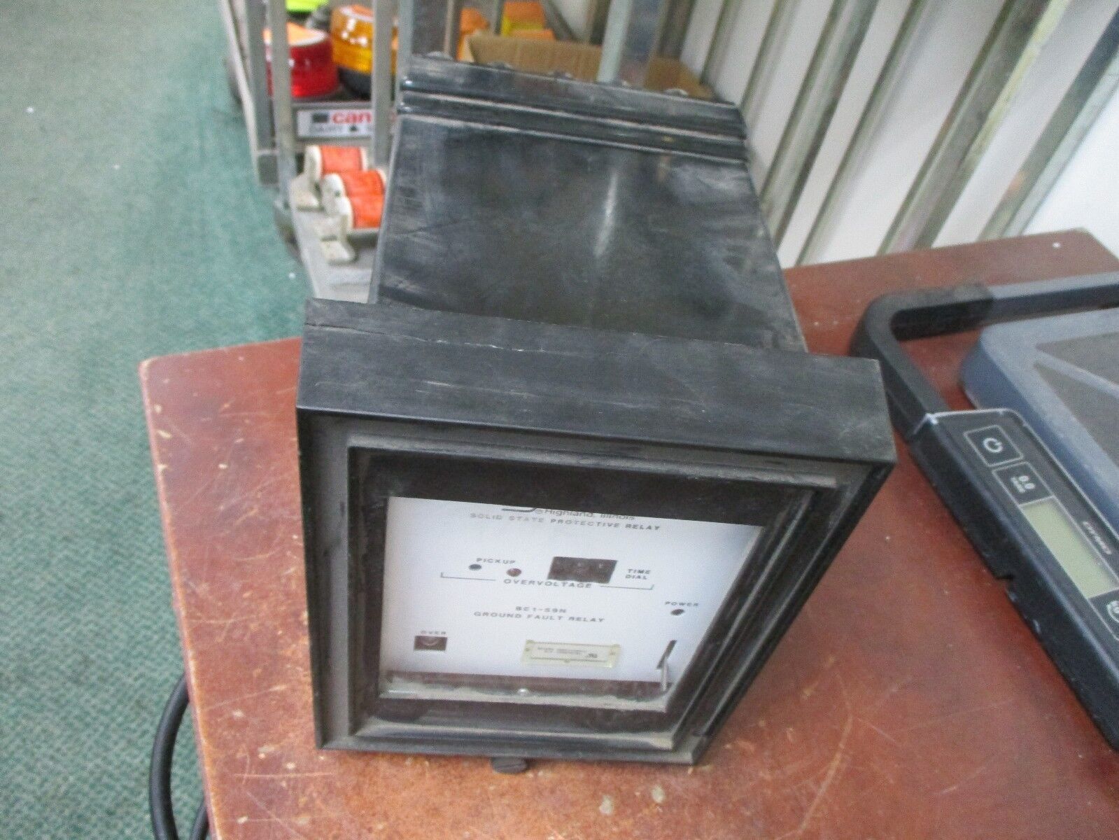 Basler Electronic BE1-59N Ground Fault Relay BE159N A6EE1YC0N1F Used