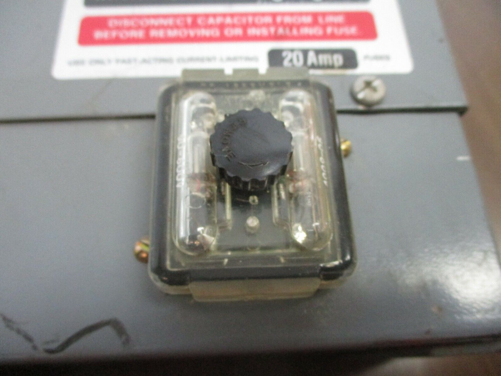 Calmount Calvault Capacitor 543 VLM 5kVAR 480V 3Ph 60Hz Used