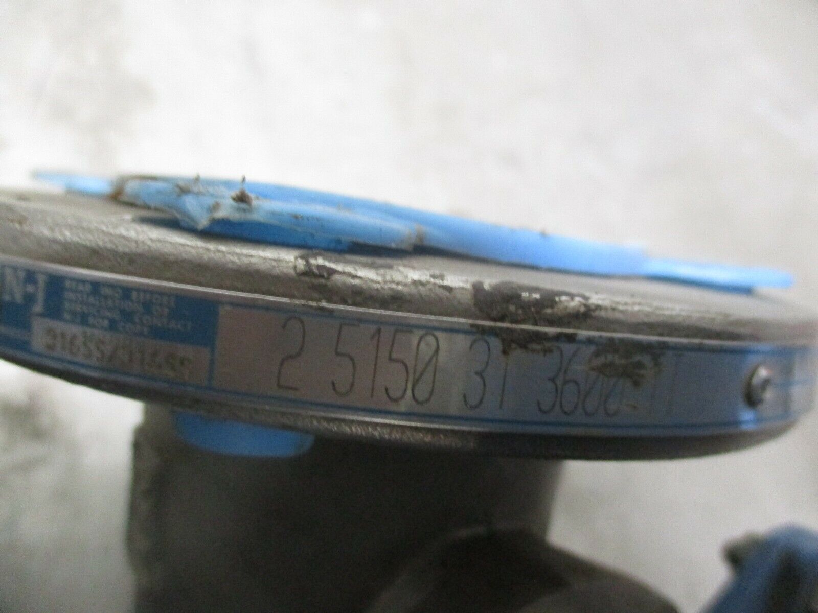 Neles-Jamesbury Quadra-Powr II Actuated Valve w/ Positioner QP2C/M 100PSIG Used