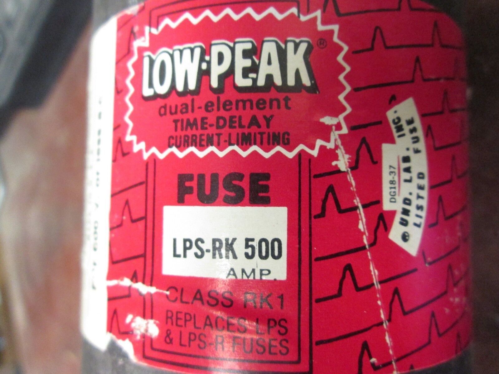 Bussmann Low-Peak Fuse LPS-RK 500 600V 500A New Surplus