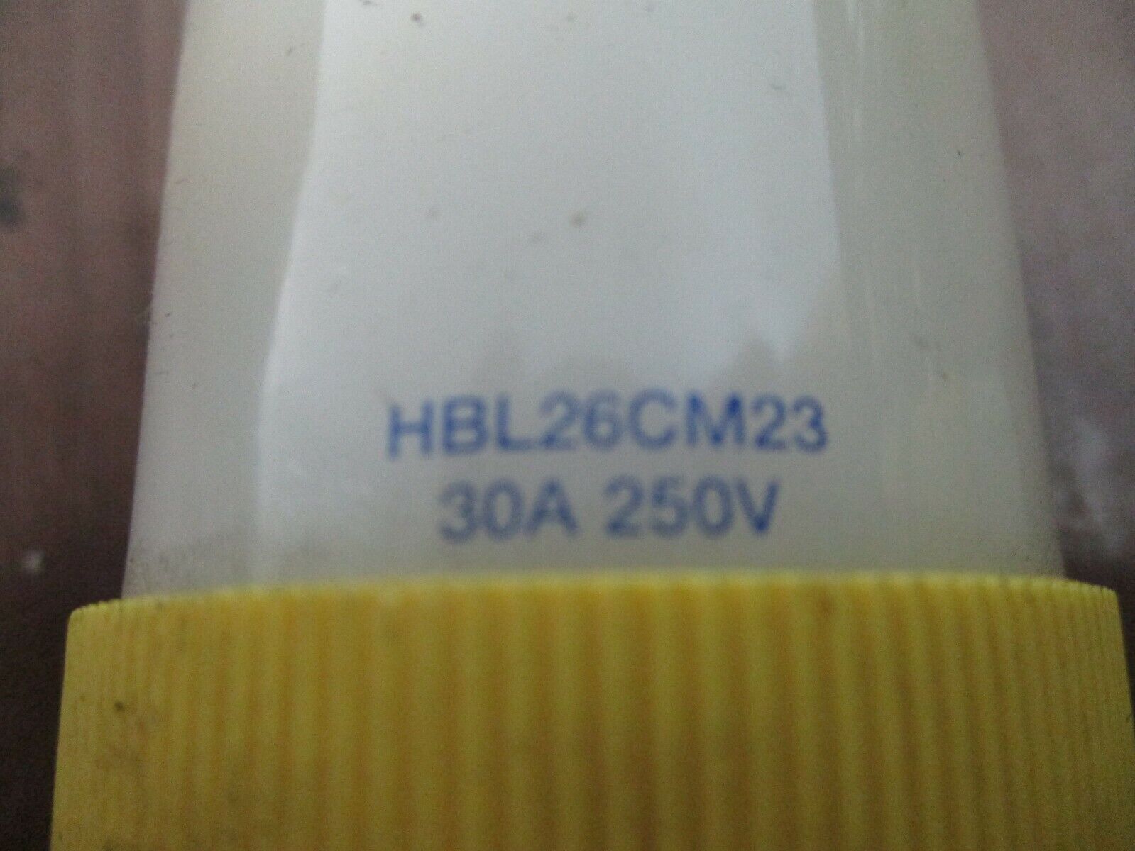 Hubbell Connector HBL26CM23 30A 250V *Lot of 2* Used