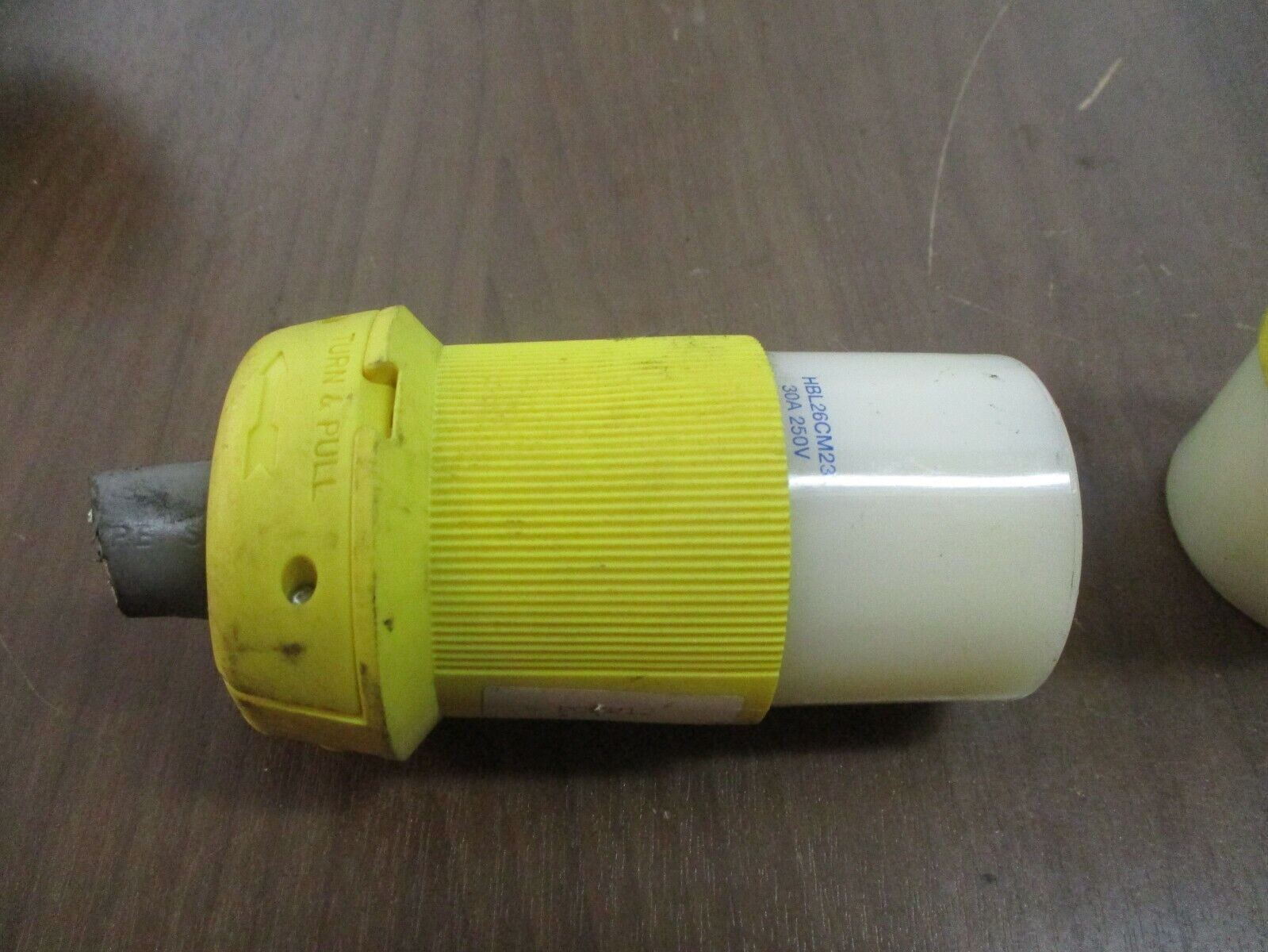 Hubbell Connector HBL26CM23 30A 250V *Lot of 2* Used