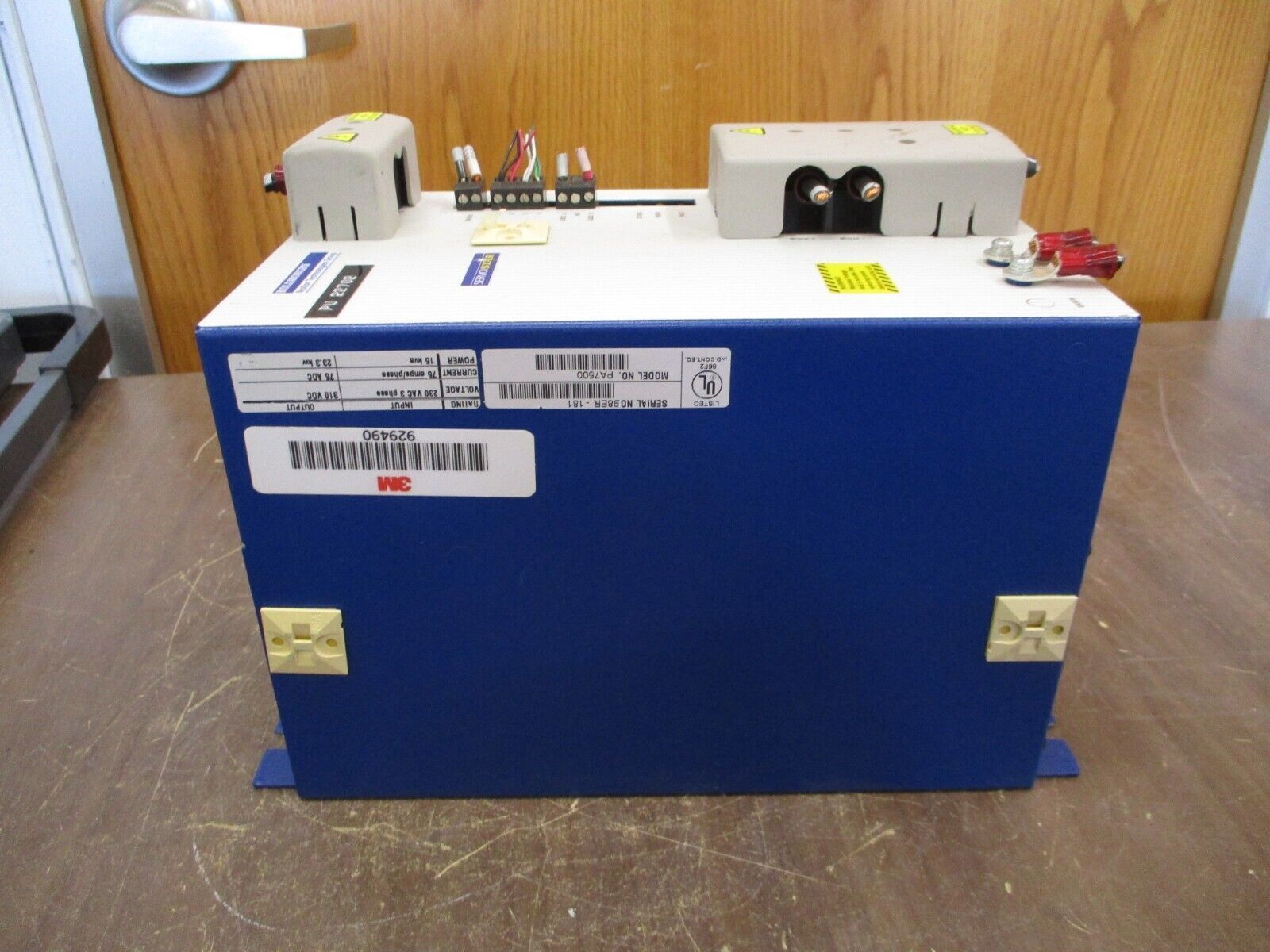Kollmorgen ServoStar Power Supply PA7500 Output: 310VDC 75A 23.3kW Used