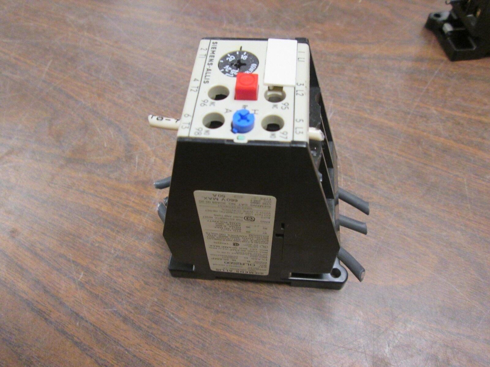 Siemens Solid State Overload OLR2500 Range: 16-25A Used