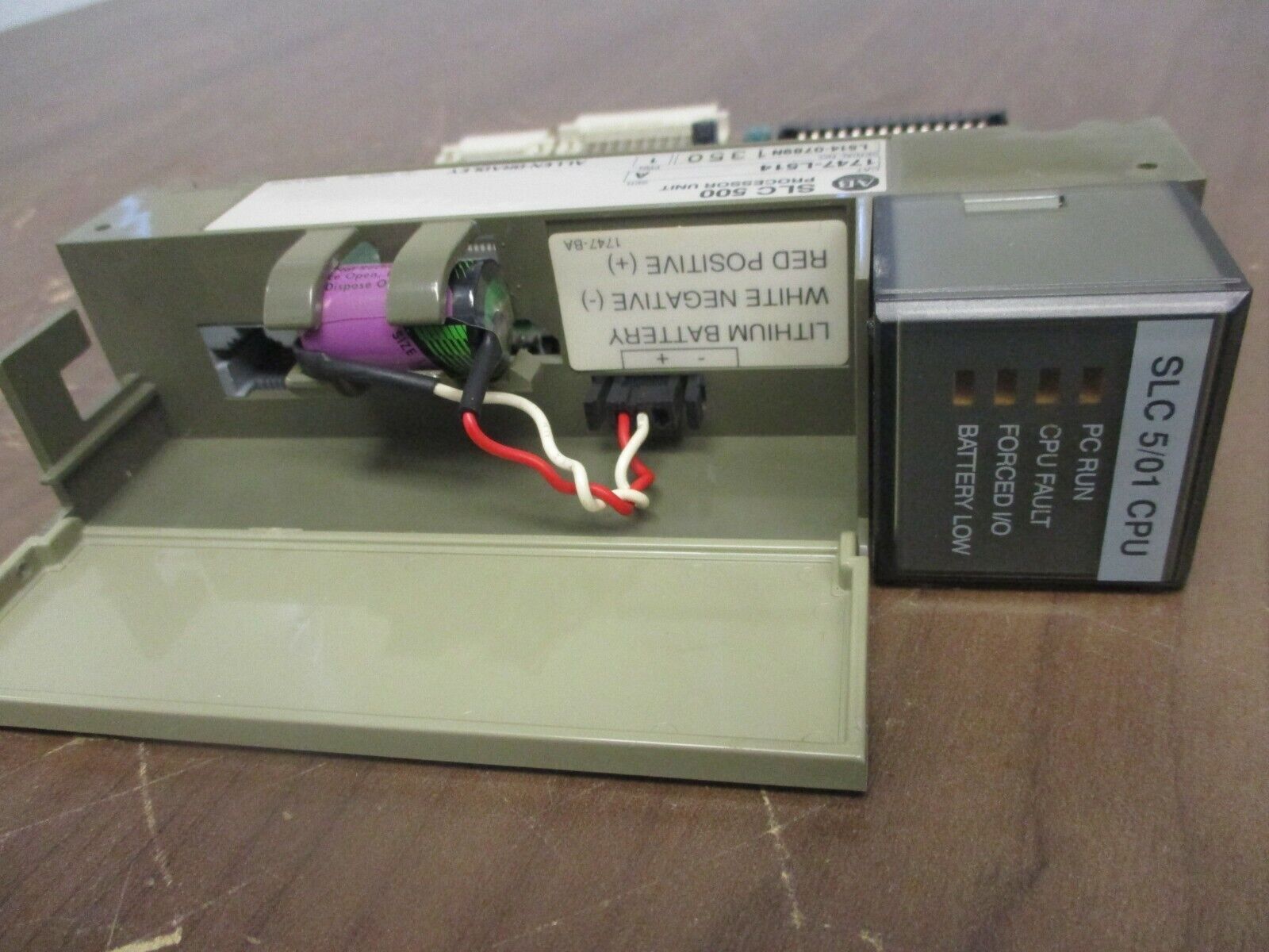 Allen-Bradley SLC 500 Processor Unit 1747-L514 Ser. A FRN: 1 Used