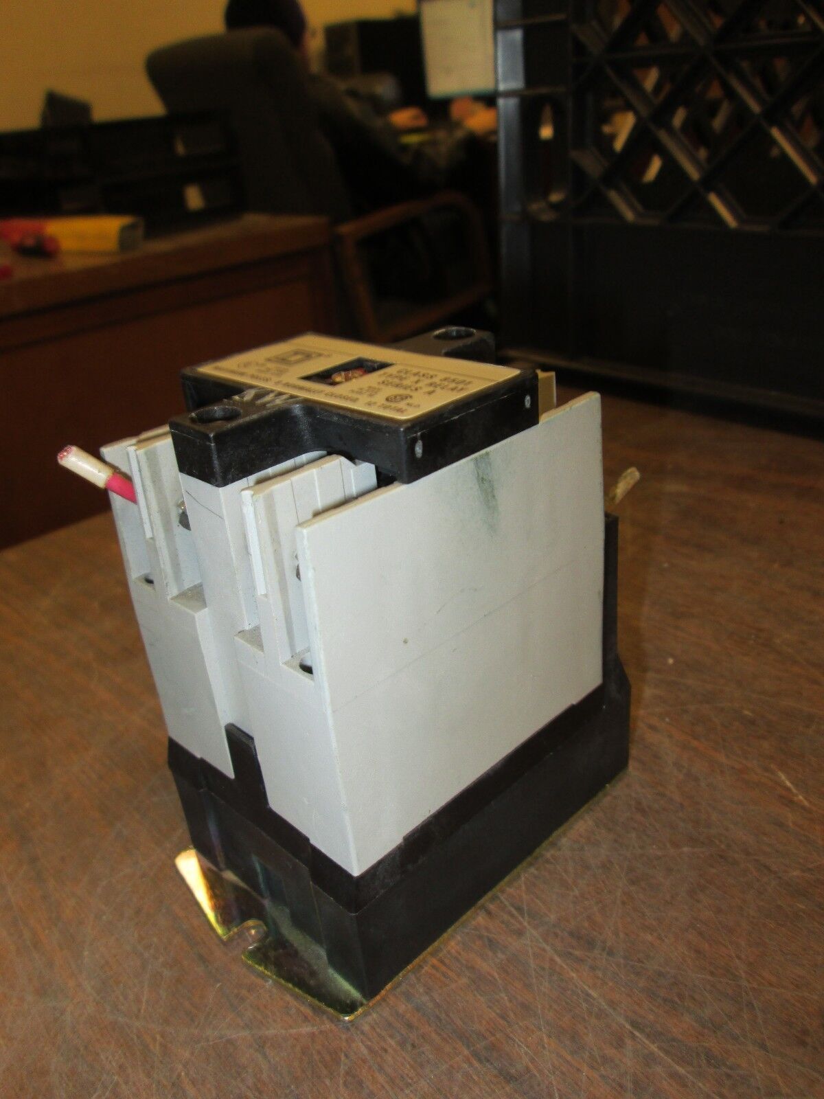 Square D Control Relay 8501 X0 40 KW 120V Coil 20A Used
