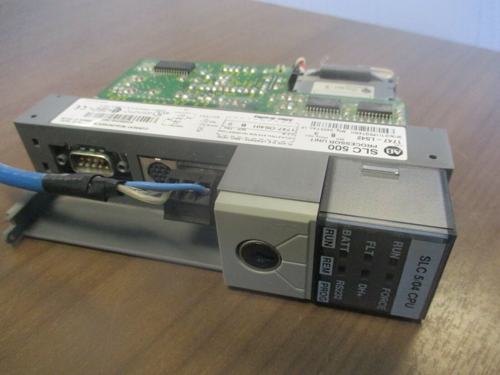 Allen-Bradley SLC 500 Processor Unit 1747-L542 Ser. B Rev. 3 Used