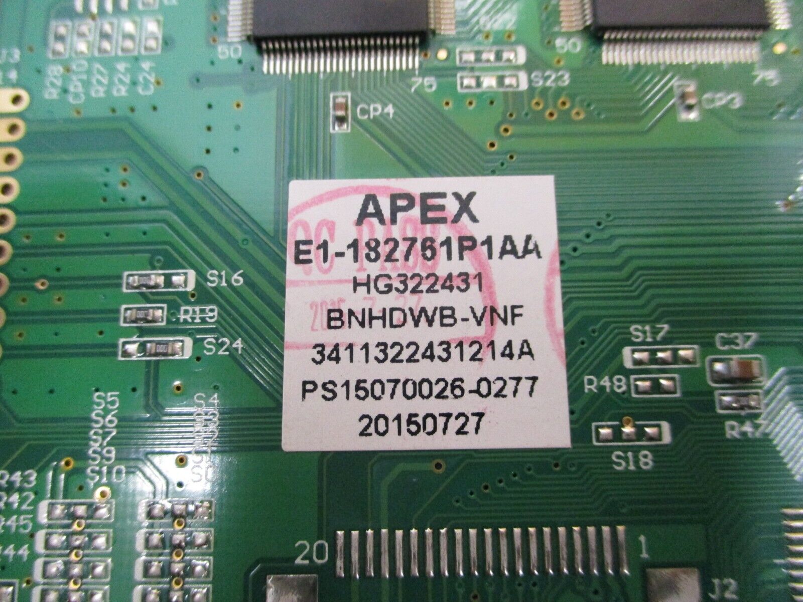 Apex LCD Screen HG322431 *No Wires* Used
