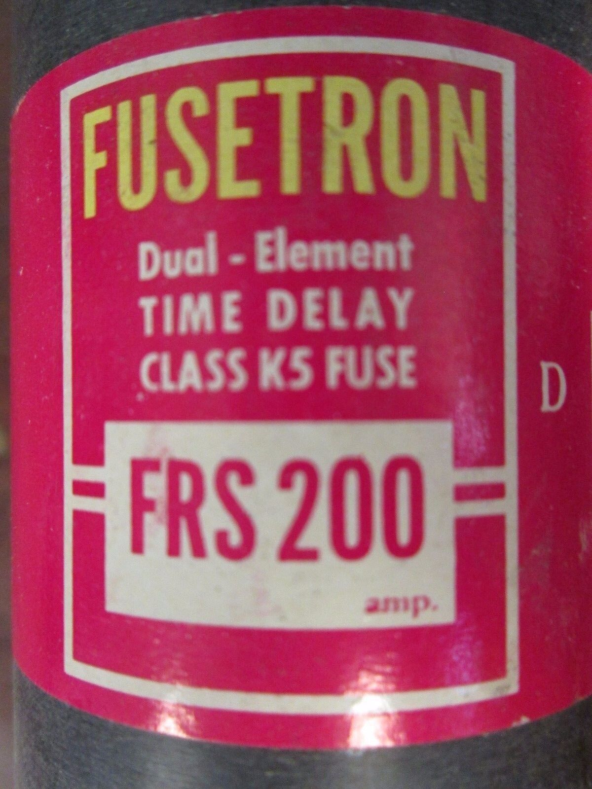 Bussmann Fusetron Fuse FRS 200 600V 200A New Surplus