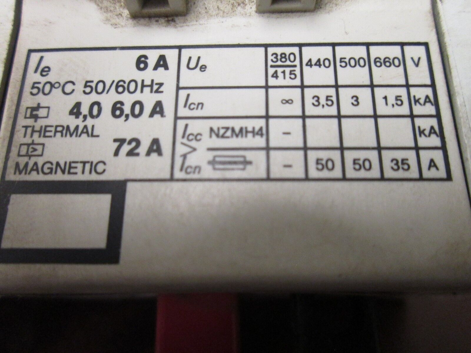 Square D Manual Motor Starter 2520 MP4.0 Range: 4-6A *Lot of 2* Used