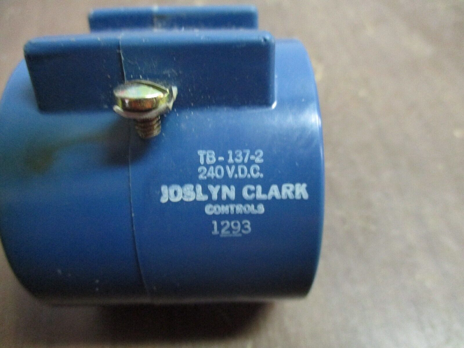 Joslyn Clark Coil TB-137-2 240VDC Used