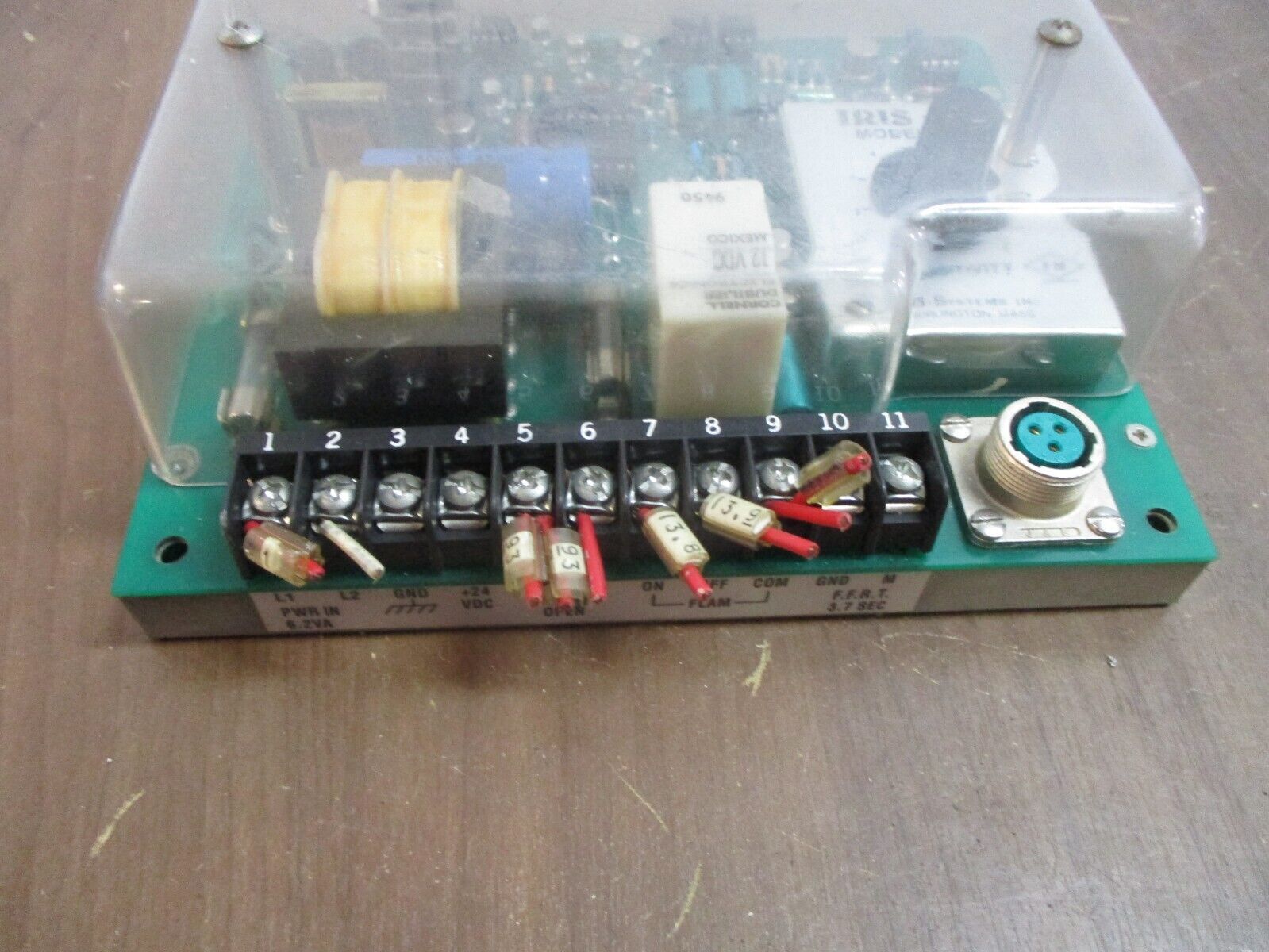 JB Systems Flame Monitor IRIS 300 24VDC 6.2VA Used