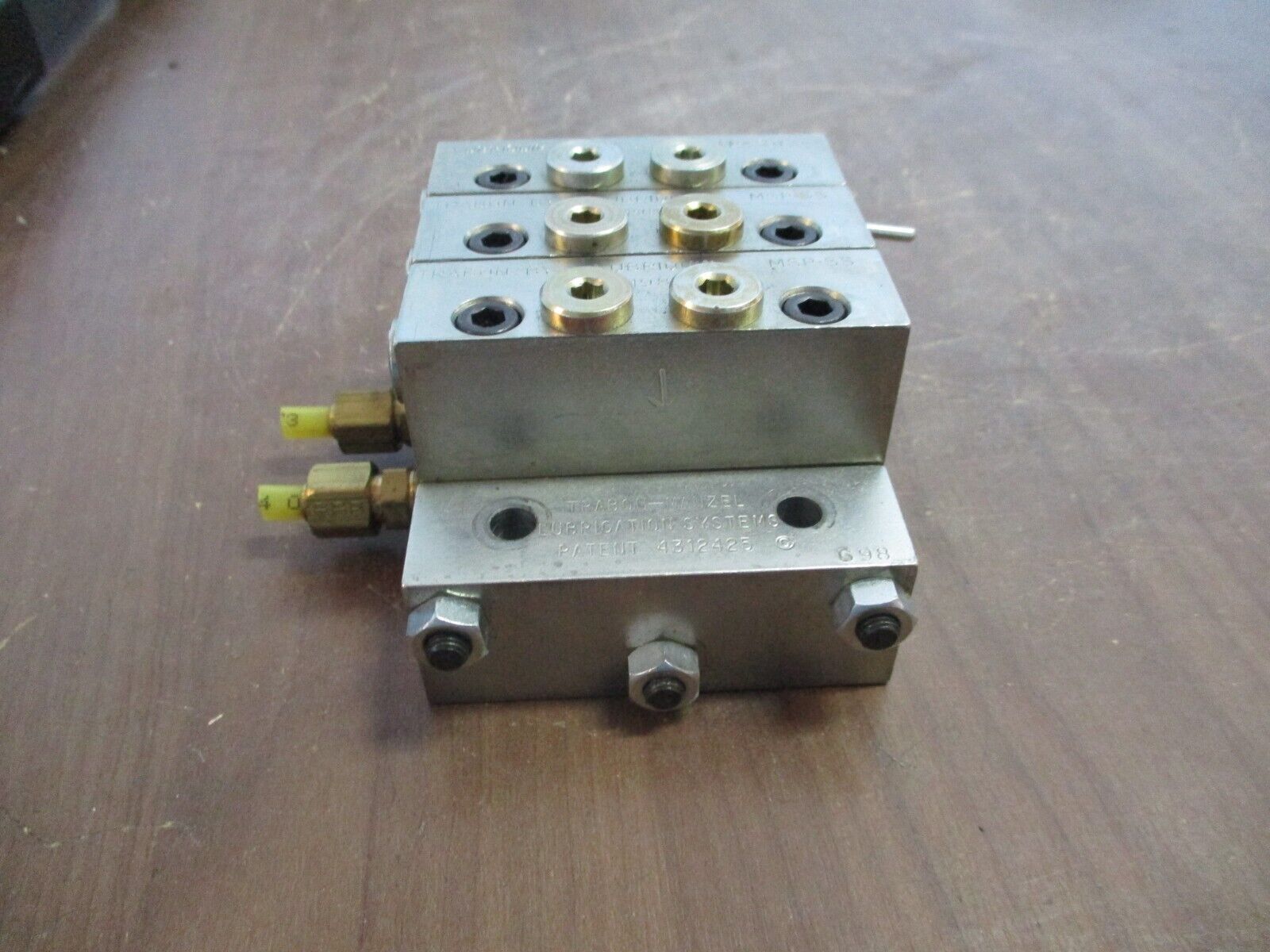 Lubriquip Valve Manifold MSP-20S / MSP-5S / MSP-5S Used