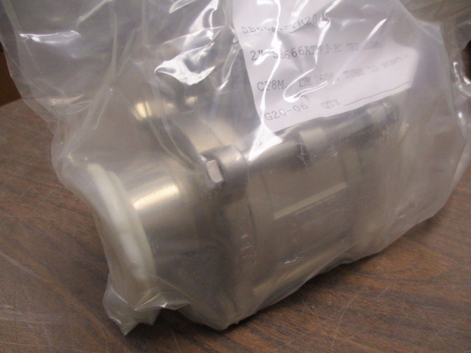 SVF Flow Controls High Purity Stainless Ball Valve SB666ATTR20 Size: 2" New Surp