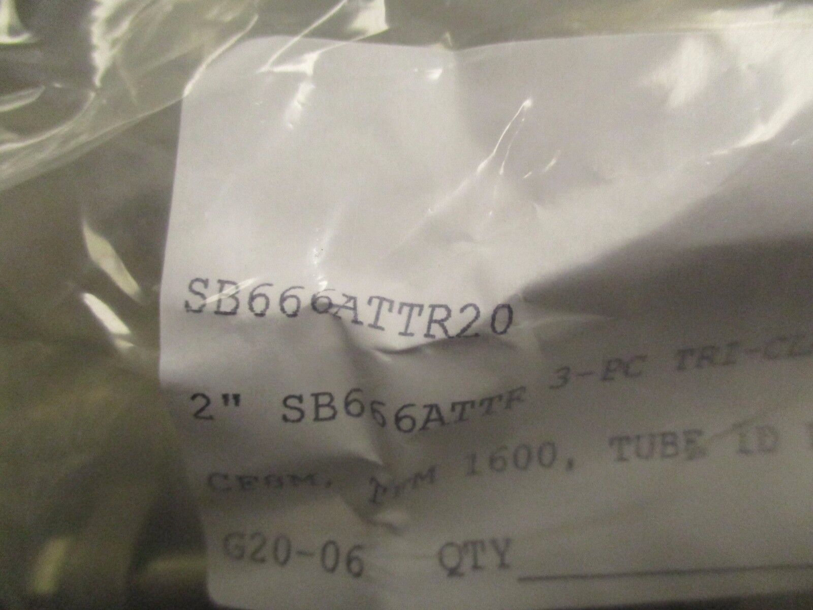 SVF Flow Controls High Purity Stainless Ball Valve SB666ATTR20 Size: 2" New Surp