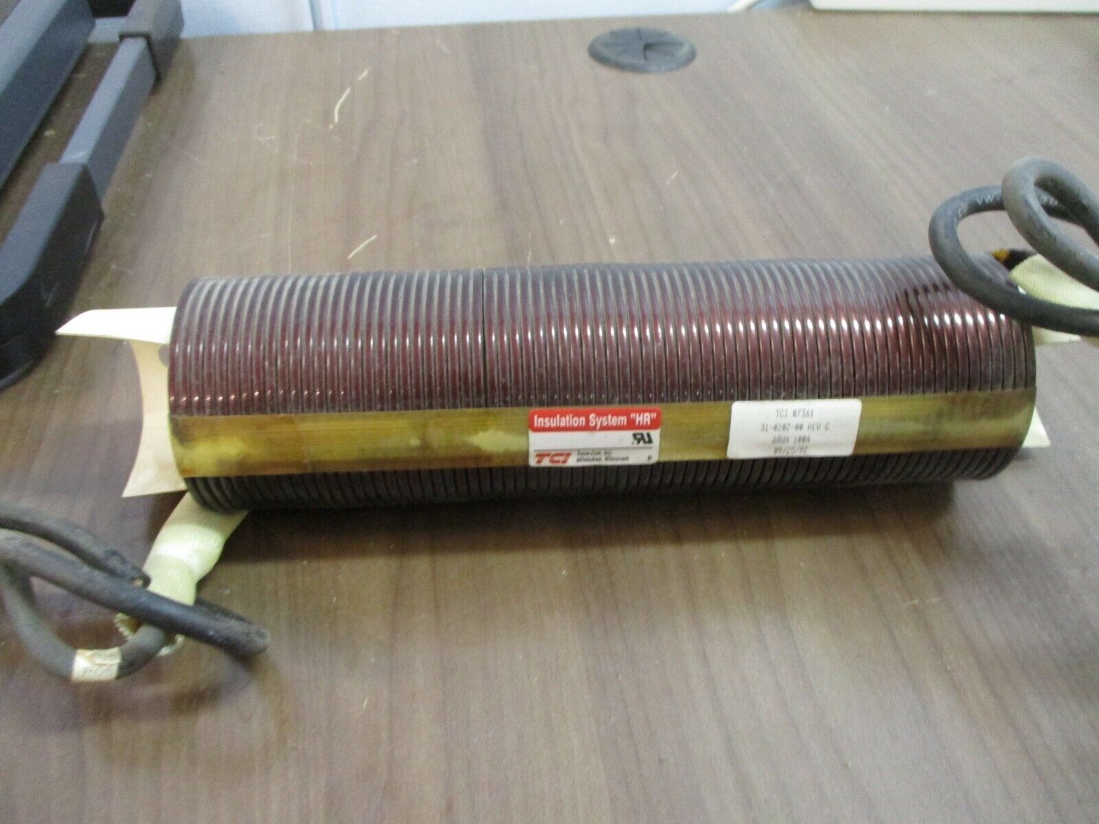 TCI 7361 Insulation System HR Coil 31-0202-00 Rev. G 68uH 100A Used
