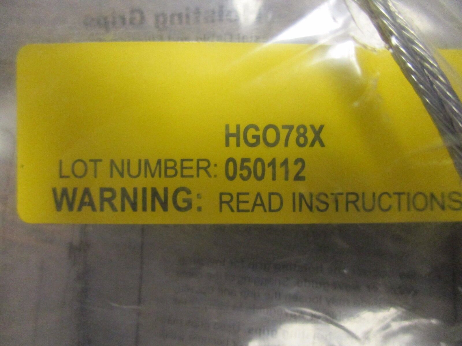 Hoisting Grip HGO78X open Weave For Coax Cable & Elliptical Waveguide New Surpl