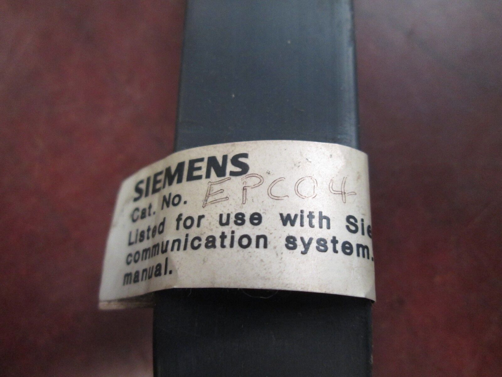 Siemens Expansion Plug EP w/ EPCO4 Cable Used