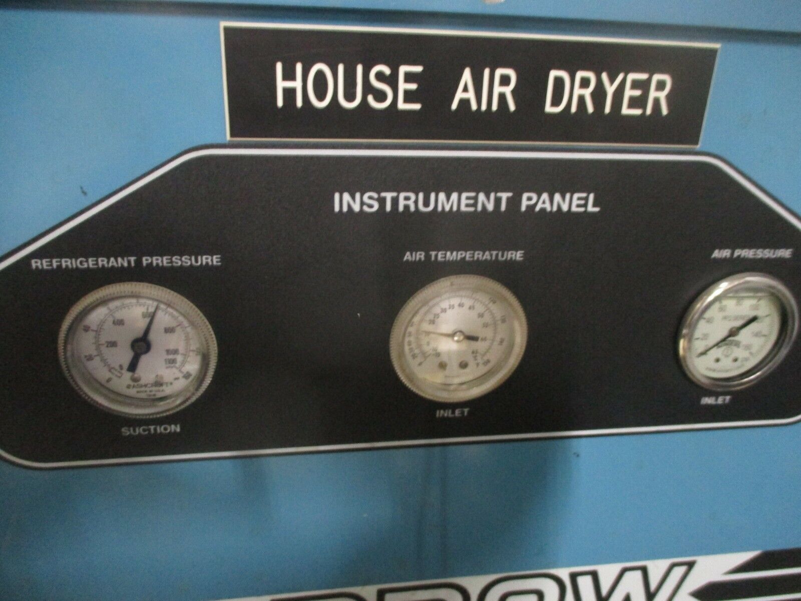 Arrow Pneumatics Air Dryer A-250W-4 250SCFM 1.75HP 460V 3Ph 60Hz Used