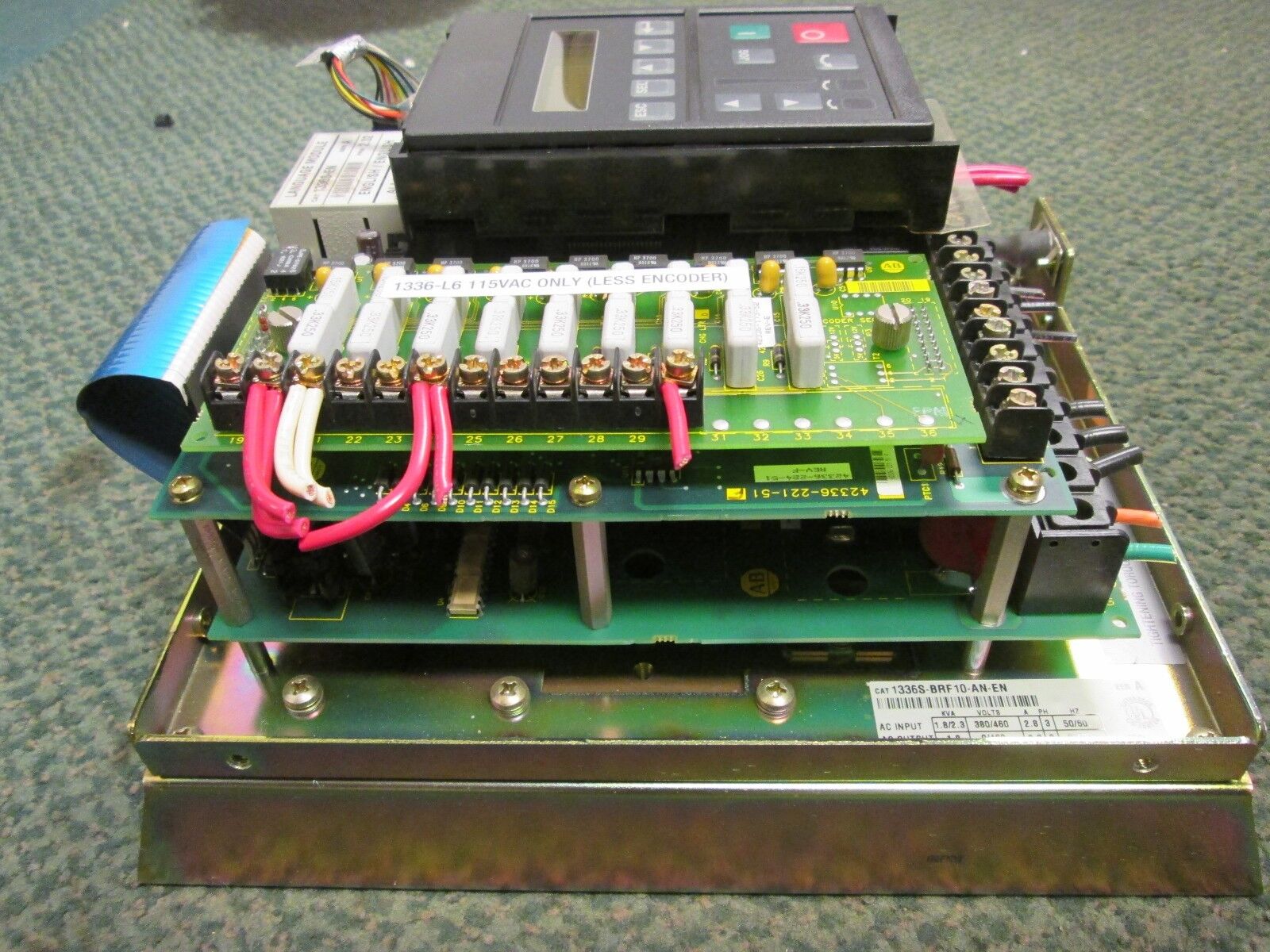 Allen-Bradley AC Drive 1336S-BRF10-AN-EN-L6 1HP 3Ph Used