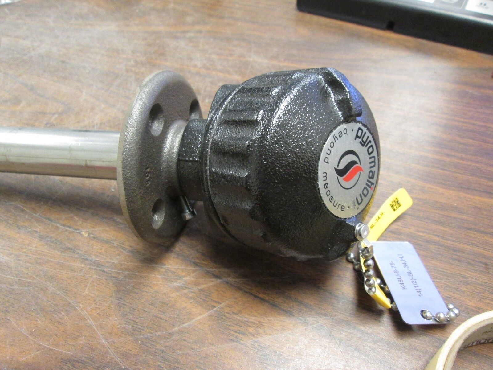 Pyromation Temperature Sensor K48U-8-75-14(1/2)-SL-34,H,I Used